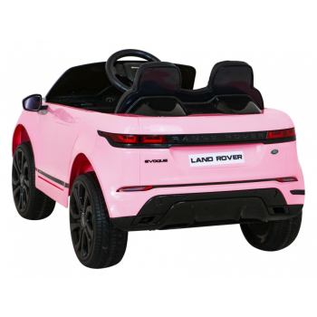 Range Rover Evoque na akumulator dla dzieci Różowy SUV + Pilot